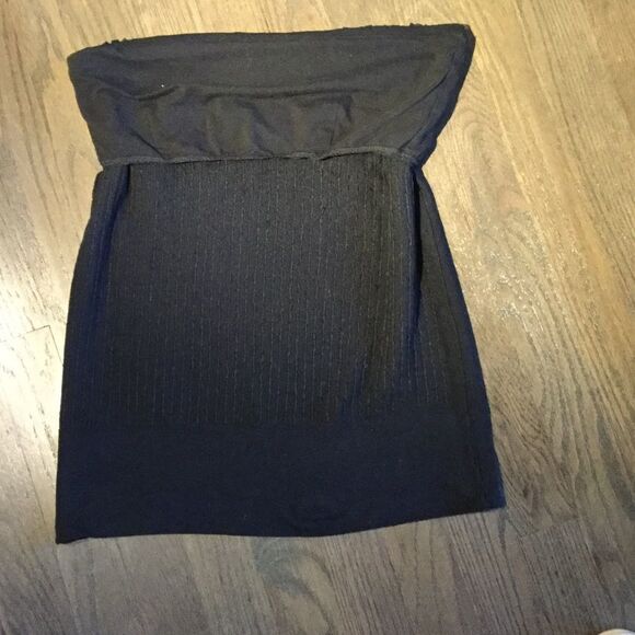 KNIT and Sequin Strapless Top - Picture 4 of 4